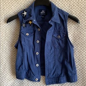 Denim vest
